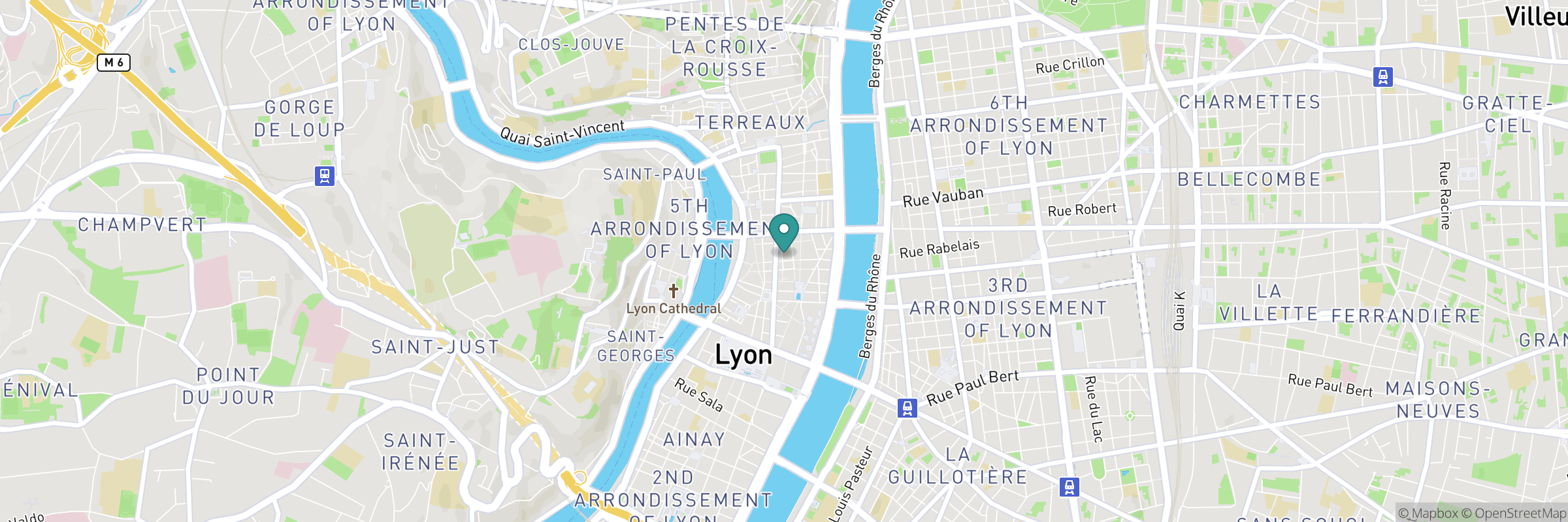 Map showing the address of Café Lisboa